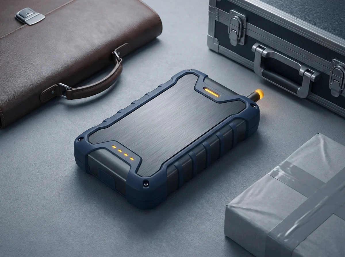 Luggage and valuables GPS tracker for bags, cases and high-value parcels