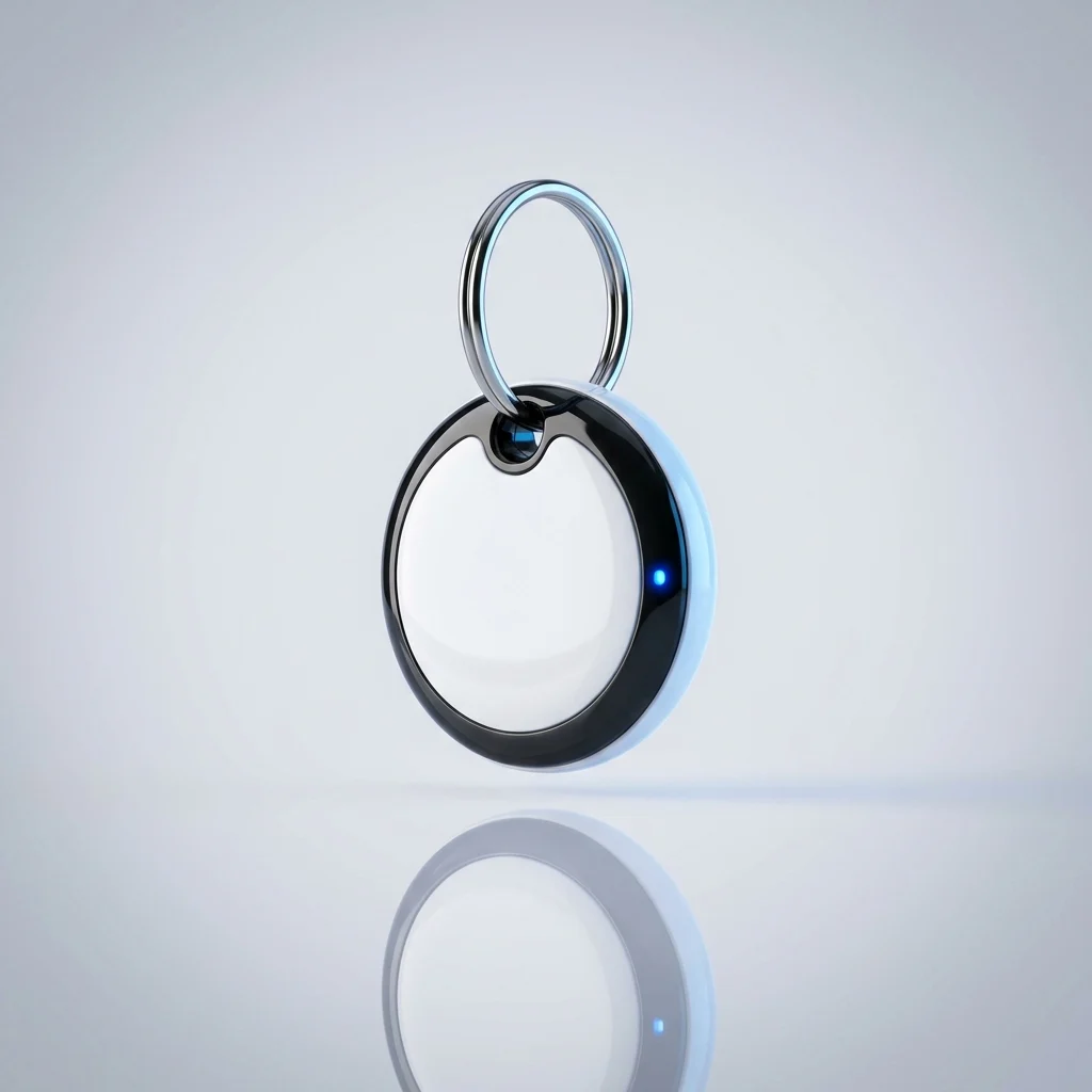 Bluetooth key finder tag paired to phone